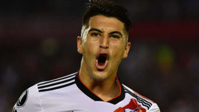 Gelandang River Plate, Exequiel Palacios.