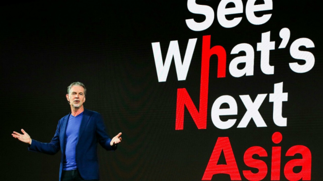 Pendiri dan Kepala Eksekutif Netflix, Reed Hastings.