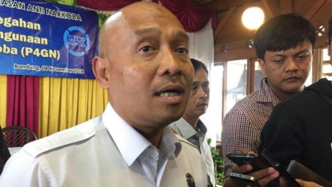 Kepala Badan Narkotika Nasional Jawa Barat Sufyan Syarif.