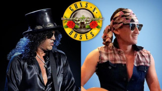 Adu Gaya Rocker Sandiaga Uno Vs Slash Guns N' Roses, Cocok?
