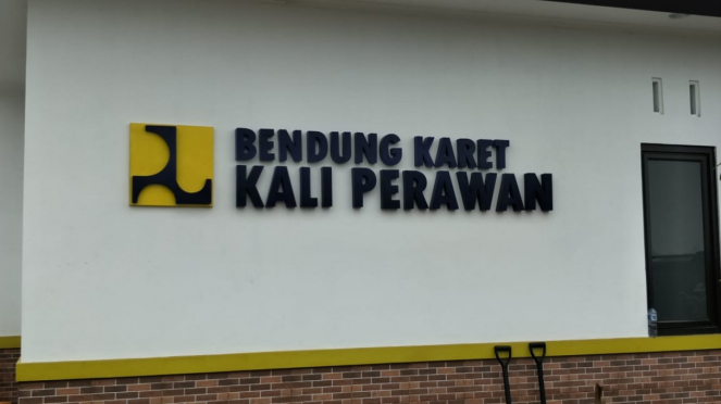 Bendung Karet Kali Perawan.