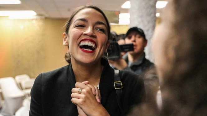 Alexandria Ocasio-Cortez.-Reuters