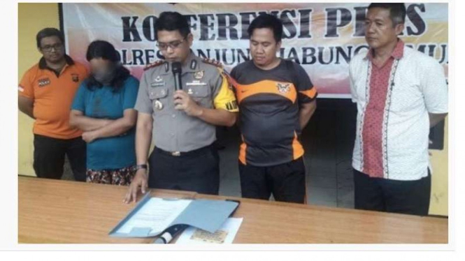 Polisi Jambi menangkap YN yang menyebarkan berita hoax di Tanjung Jabung Timur.