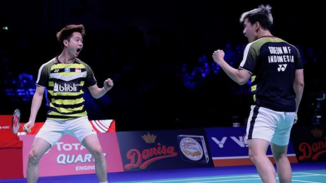 Ganda putra Indonesia,Kevin Sanjaya Sukamuljo/Marcus Fernaldi Gideon