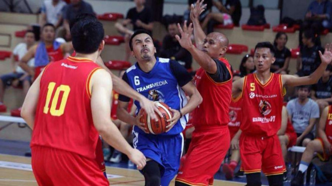 Pertandingan Sinar Mas Land Basketball Tournament (SMLBT) 2018.