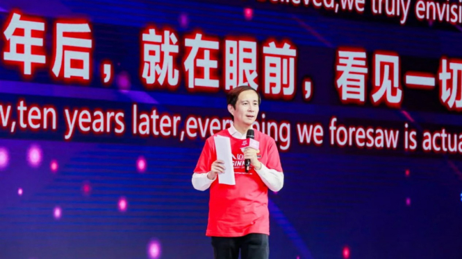 CEO Alibaba Group Daniel Zhang.