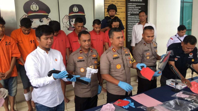 Polisi Tangkap Pelaku pencuri di Tangerang