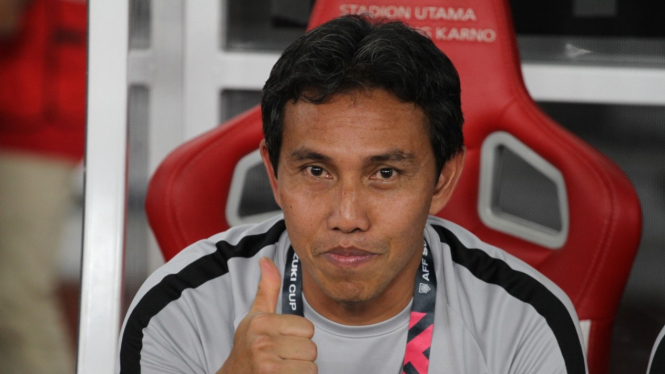 Pelatih Timnas Indonesia U-16, Bima Sakti Tukiman 