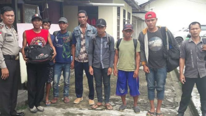 TKI Asal Aceh yang ditipu oleh penyalur tenaga kerja ilegal. 