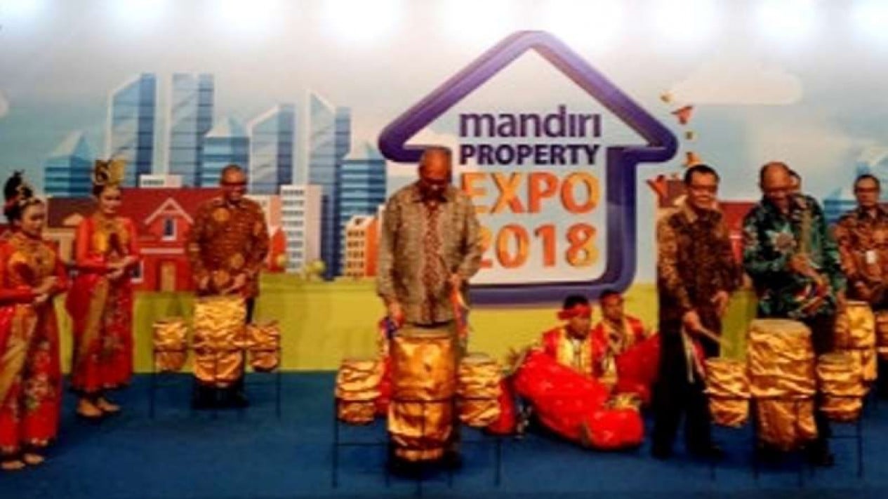 Foto Mandiri Property Expo Tawarkan Dp Mulai Nol Persen