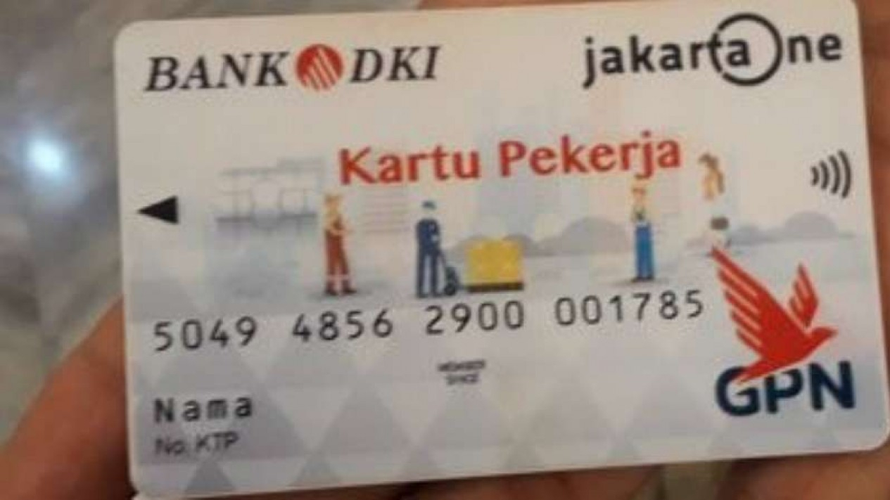 Foto Kartu Pekerja Jakarta Mulai Dibagikan, Simak Syarat Pengajuannya