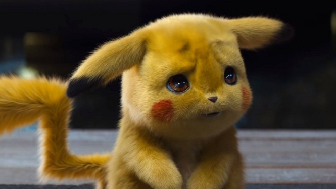 Pikachu memiliki bulu tebal dalam film terbaru, Pokemon Detective Pikachu - Warner Bros