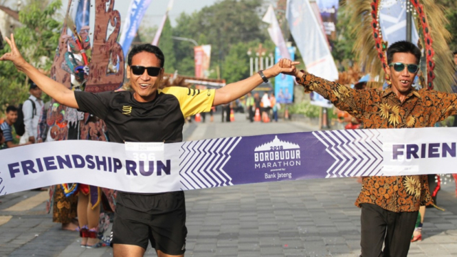 Friendship Run Borobudur Marathon 2018