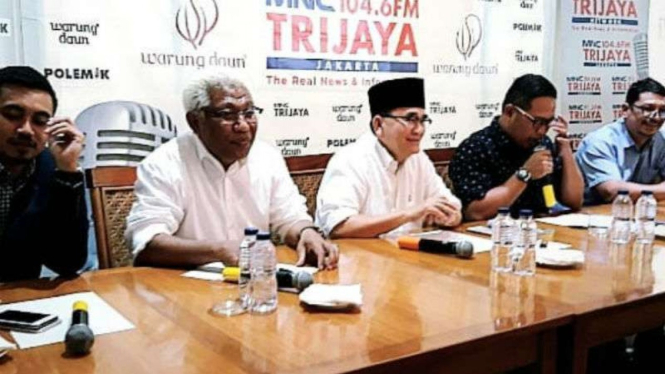 Acara diskusi politik Trijaya MNC, Sabtu 17 November 2018