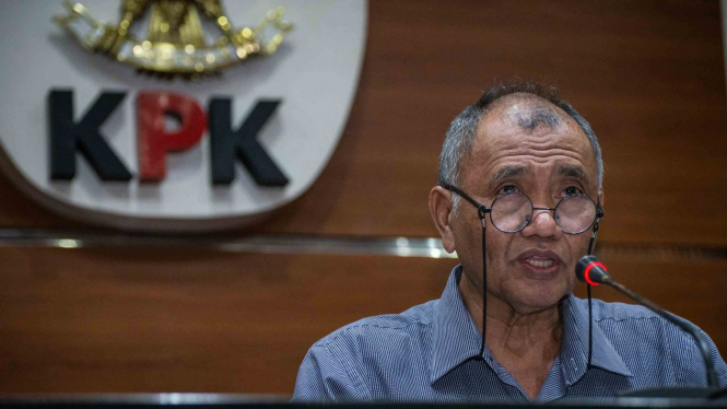 Ketua Komisi Pemberantasan Korupsi (KPK), Agus Rahardjo