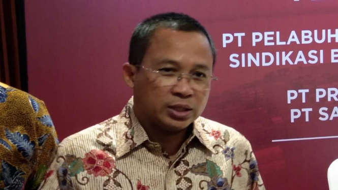 Direktur Utama Pelindo I, Bambang Eka Cahyana.