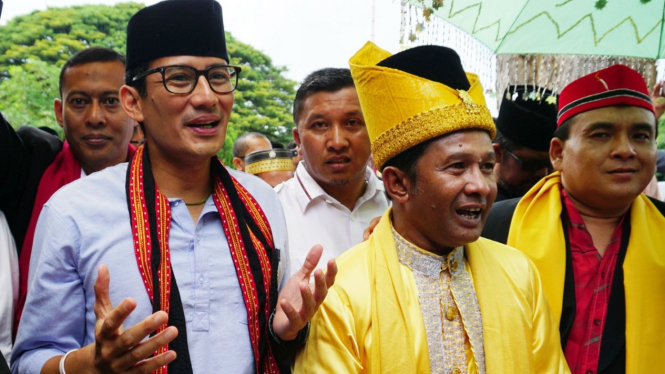 Sandiaga Uno kampanye di Aceh