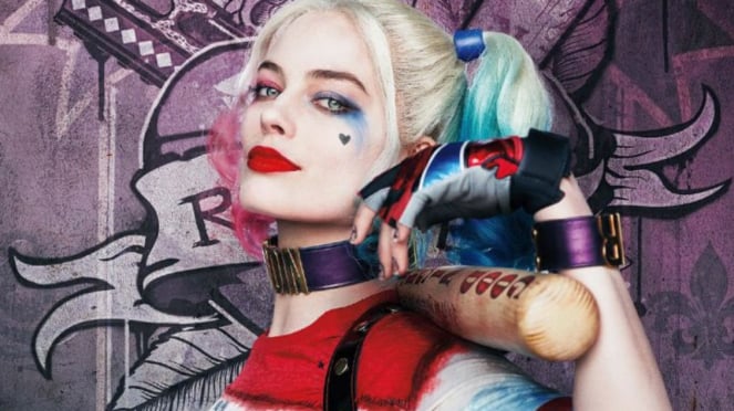 Margot Robbie sebagai Harley Quinn.