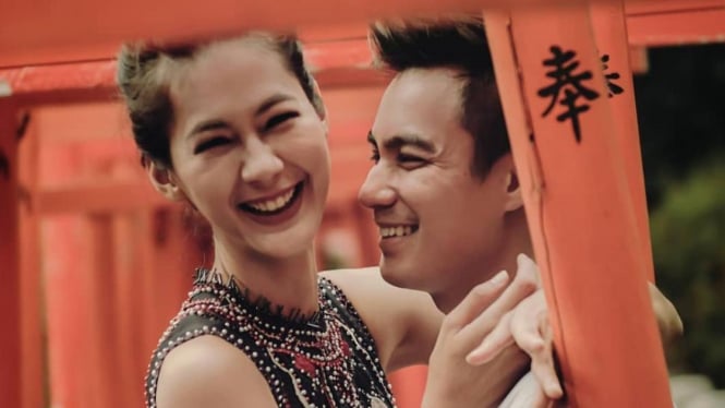 Paula Verhoeven dan Baim Wong