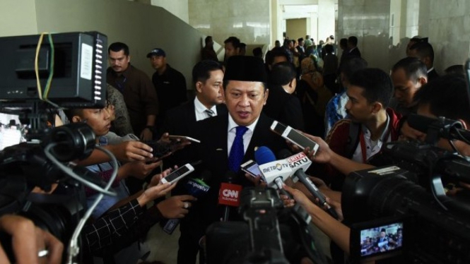 Ketua DPR RI Bambang Soesatyo usai Rapat Paripurna Pembukaan Masa Persidangan II
