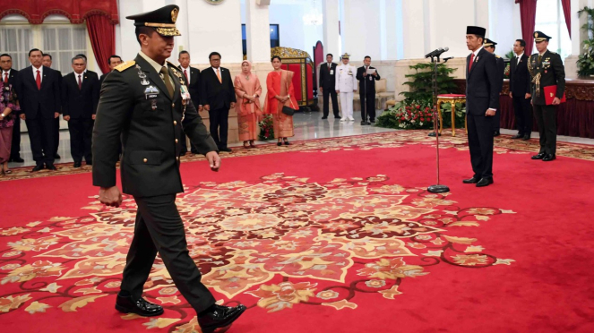 Kepala Staf Angkatan Darat (KSAD) Jenderal TNI Andika Perkasa.