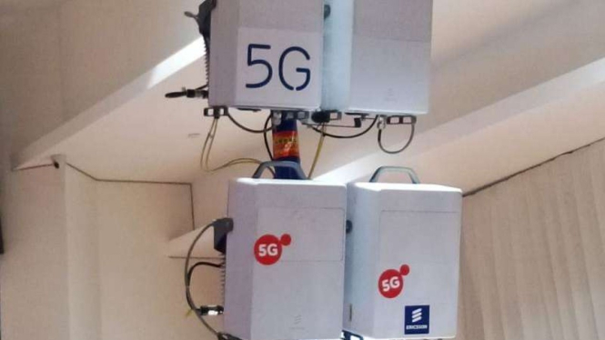 Teknologi 5G Indosat Ooredoo.