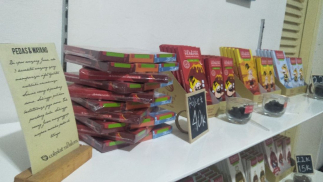 Aneka cokelat di Cokelat nDalem 