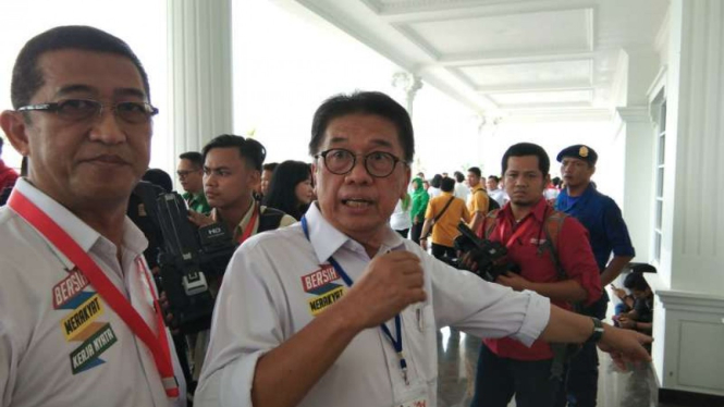 Ketua TKD Sumatera Selatan Jokowi-Ma'ruf, Syahrial Oesman.
