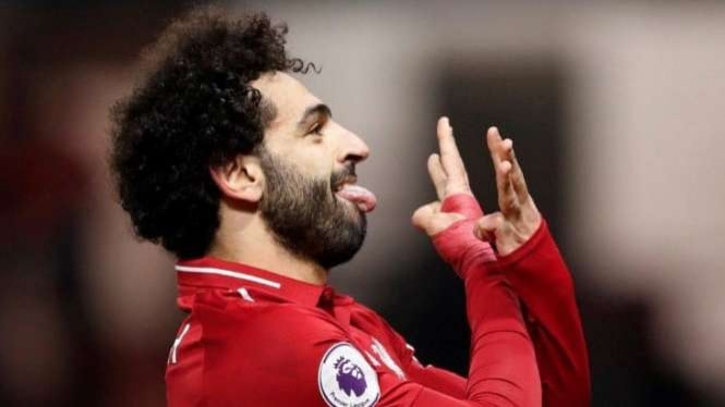 Penyerang Liverpool, Mohamed Salah