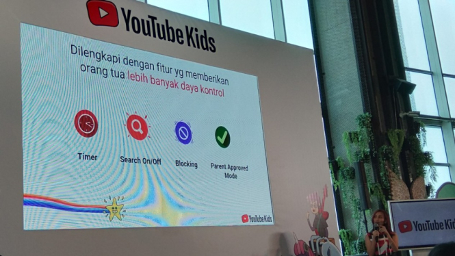YouTube Kids dilengkapi dengan fitur kontrol oleh orangtua