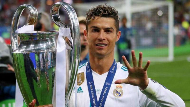 Cristiano Ronaldo saat masih membela Real Madrid