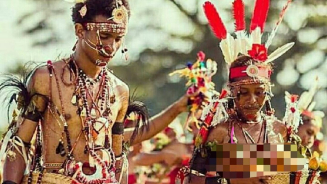 Suku Trobrianders di Papua Nugini