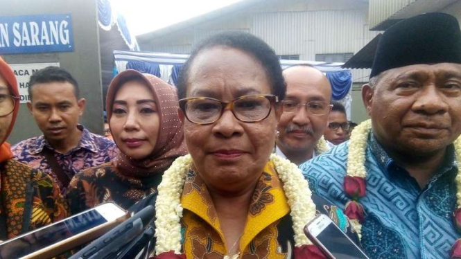 Menteri Pemberdayaan Perempuan dan Perlindungan Anak (PPA) Yohanna Yambise