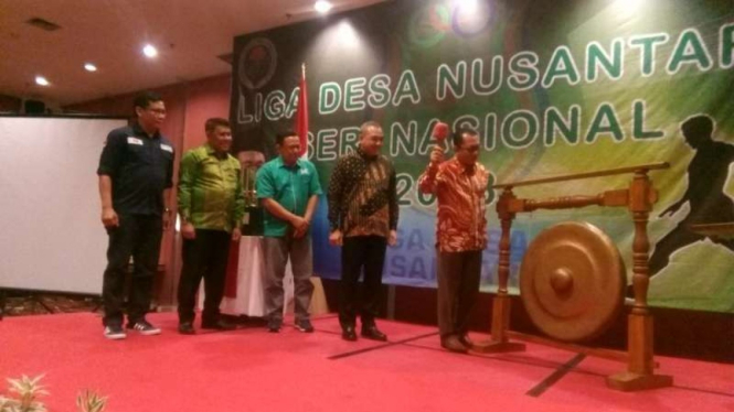Kemendes PDTT buka Seri Nasional Liga Desa Nusantara 2018