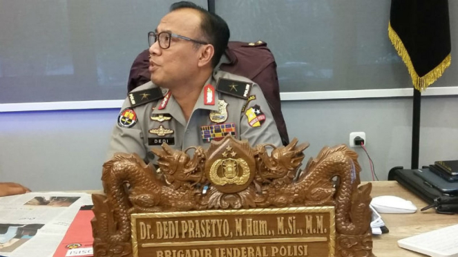 Kepala Bagian Penerangan Umum Divisi Humas Mabes Polri Brigjen Pol Dedi Prasetyo