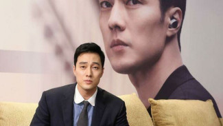 Tiba di Jakarta, Aktor 'Terius Behind Me' So Ji Sub Dikawal Ketat