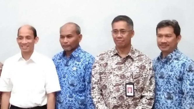 Plt Kepala SKK Migas, Sukandar (Kedua dari Kanan).