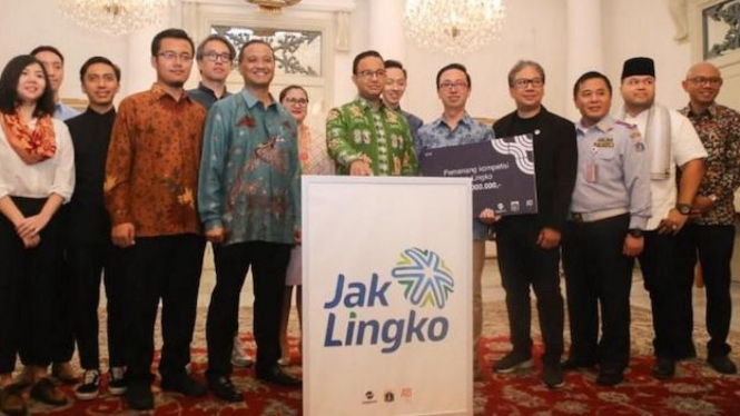 Program Jak Lingko yang diluncurkan Pemerintah Provinsi DKI Jakarta.