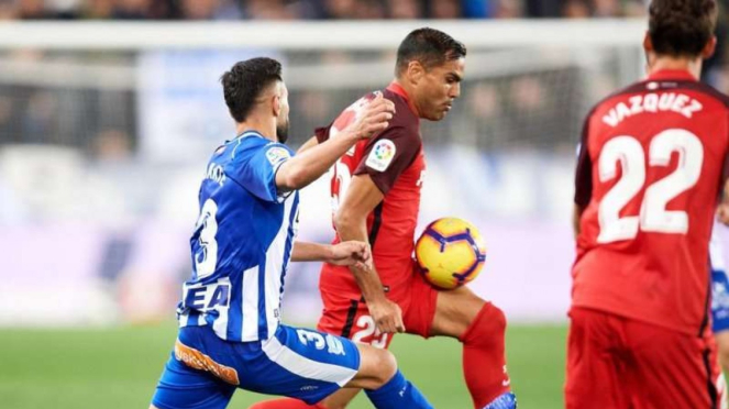 Pertandingan LaLiga antara Alaves melawan Sevilla 