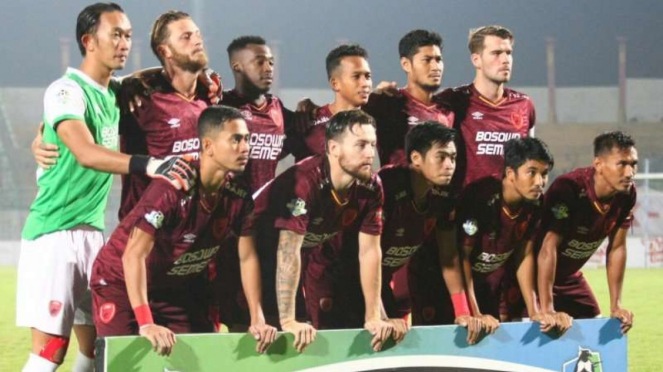 Skuat PSM Makassar di Liga 1 2018 lalu.