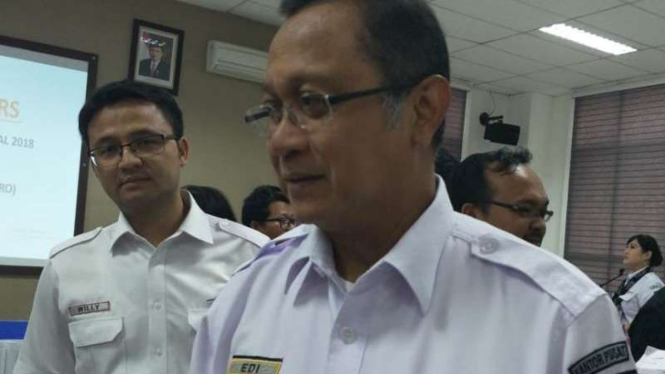 Direktur Utama PT Kereta Api Indonesia (PT KAI), Edi Sukmoro