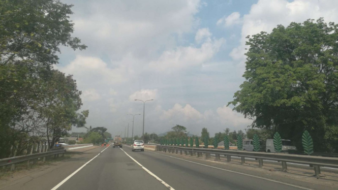 Suasana di ASTRA Tol Tangerang-Merak