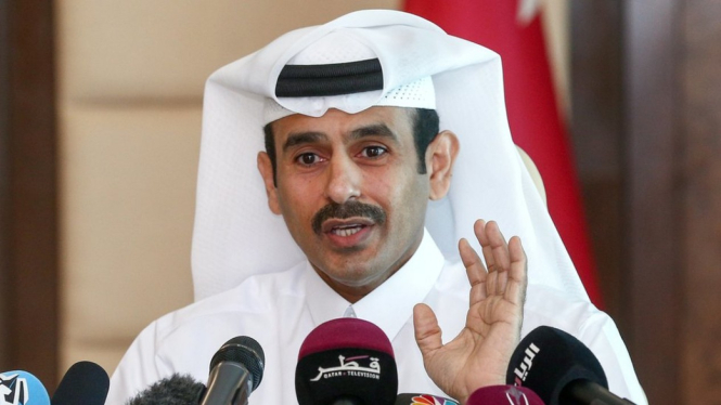 Saad al-Kaabi mengatakan Qatar harus realistis, potensi negaranya bukan di minyak tapi di gas alam cair. - EPA