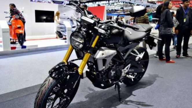 Honda CB150R ExMotion dipamerkan di Thailand.