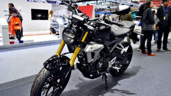 Honda CB150R ExMotion dipamerkan di Thailand.