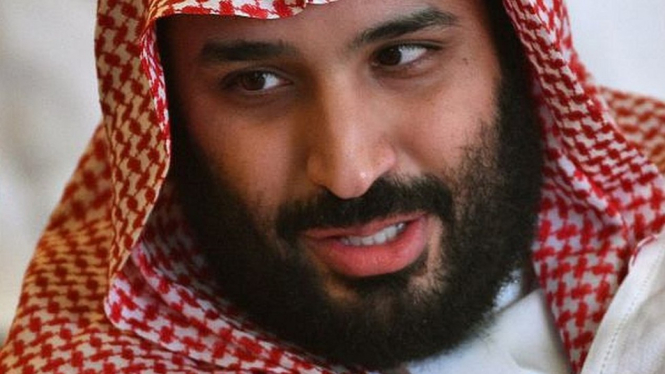 Arab Saudi menegaskan berulangkali bahwa putra mahkota, Mohammed bin Salman, tidak terlibat dalam pembunuhan Khashoggi. - FAYEZ NURELDINE/AFP