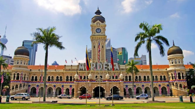 Dataran Merdeka, Malaysia. Sumber foto: Themalaysiantimes.com.my