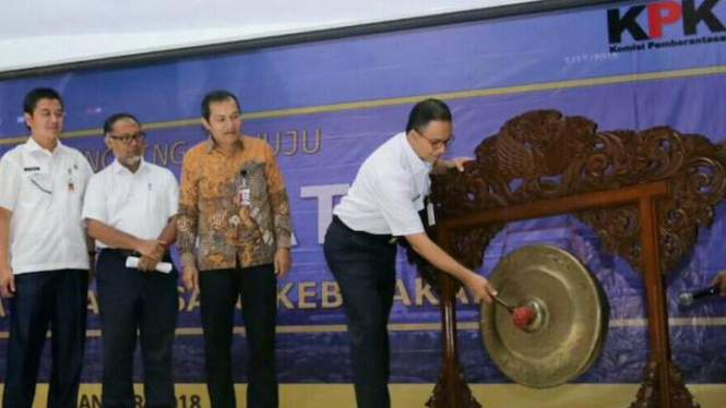 Pemprov DKI luncurkan Program Jakarta Satu di Balai Kota DKI, Jakarta (17/1)