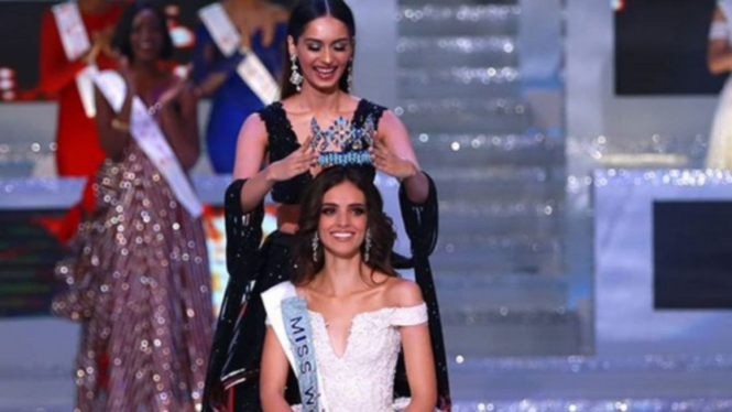 Penobatan Miss World 2018 Vanessa Ponce de Leon.