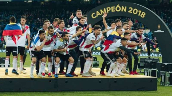 River Plate juara Copa Libertadores.